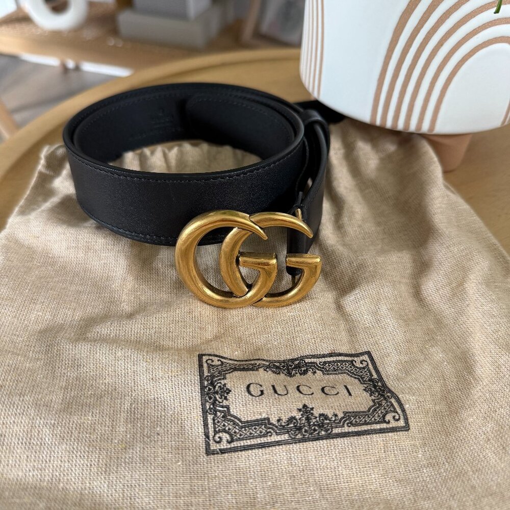 Gucci GG Marmont Belt Size 75